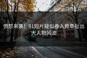 愤怒来袭！91短片疑似卷入竟牵扯出大人物风波